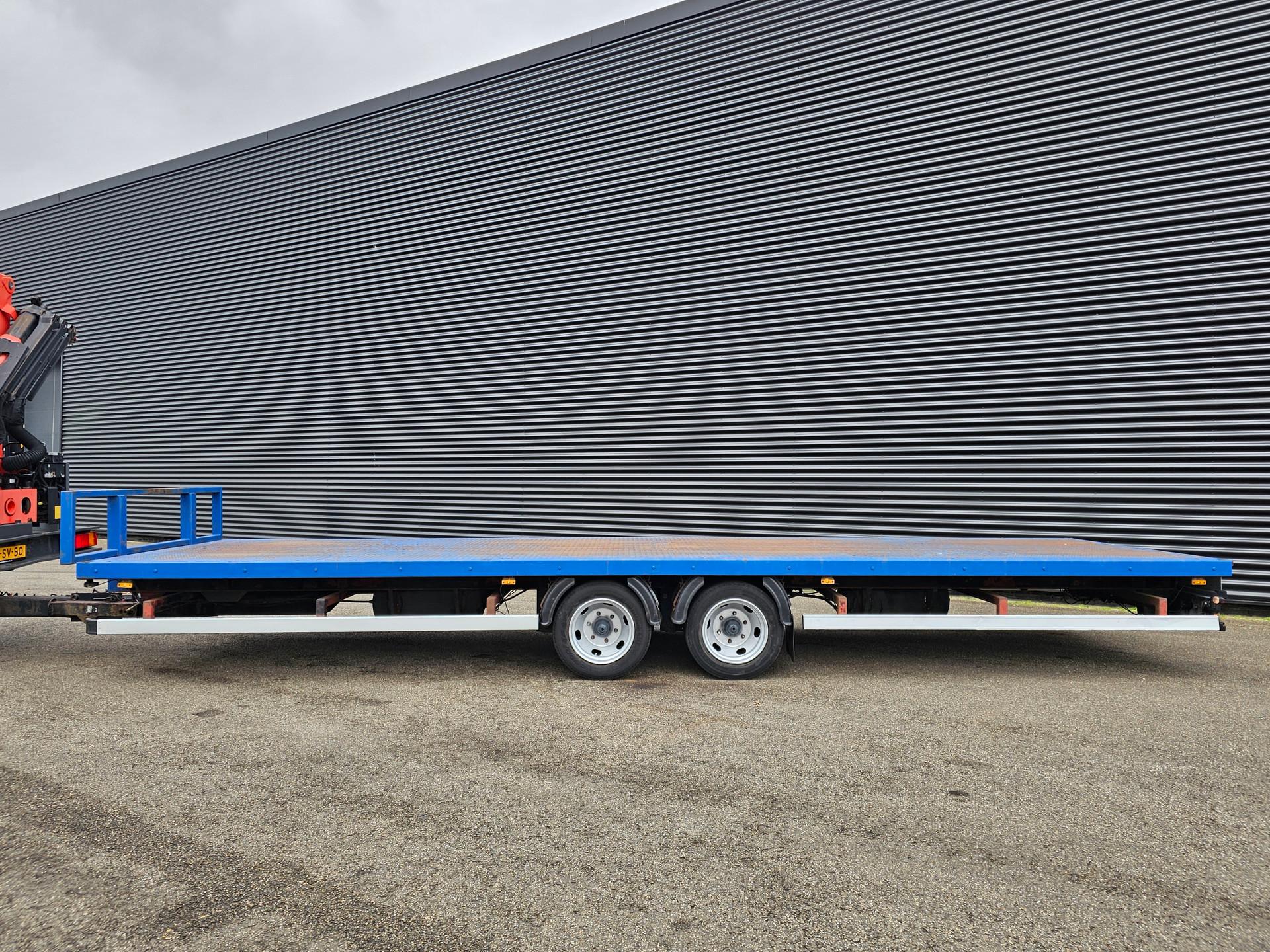 Foto 12 van DAF CF 75.310 / PALFINGER CRANE + TRAILER