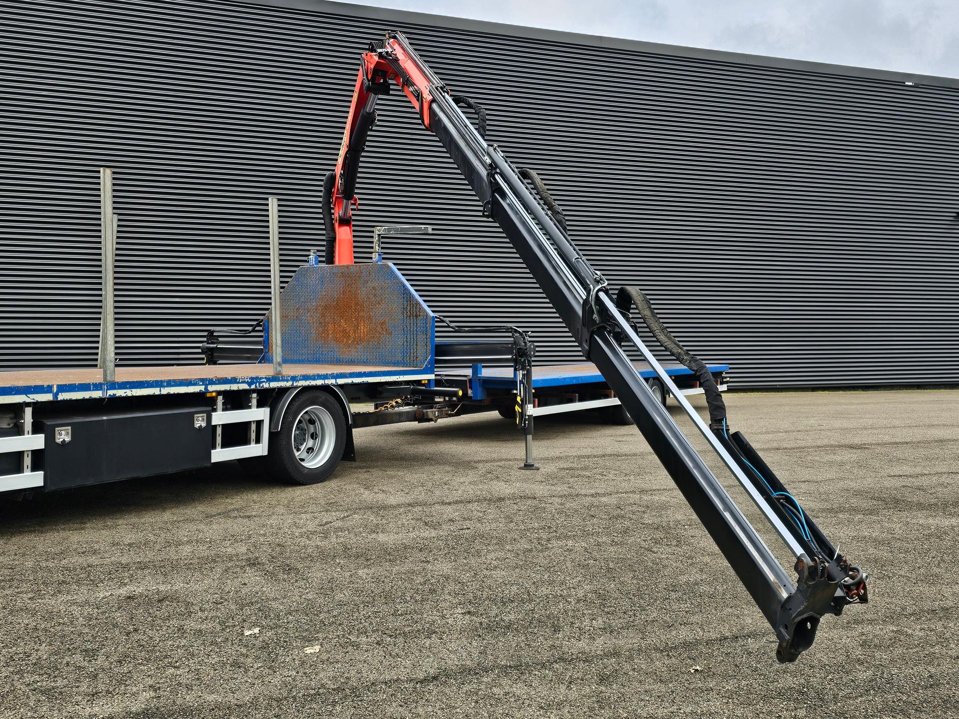 Foto 5 van DAF CF 75.310 / PALFINGER CRANE + TRAILER