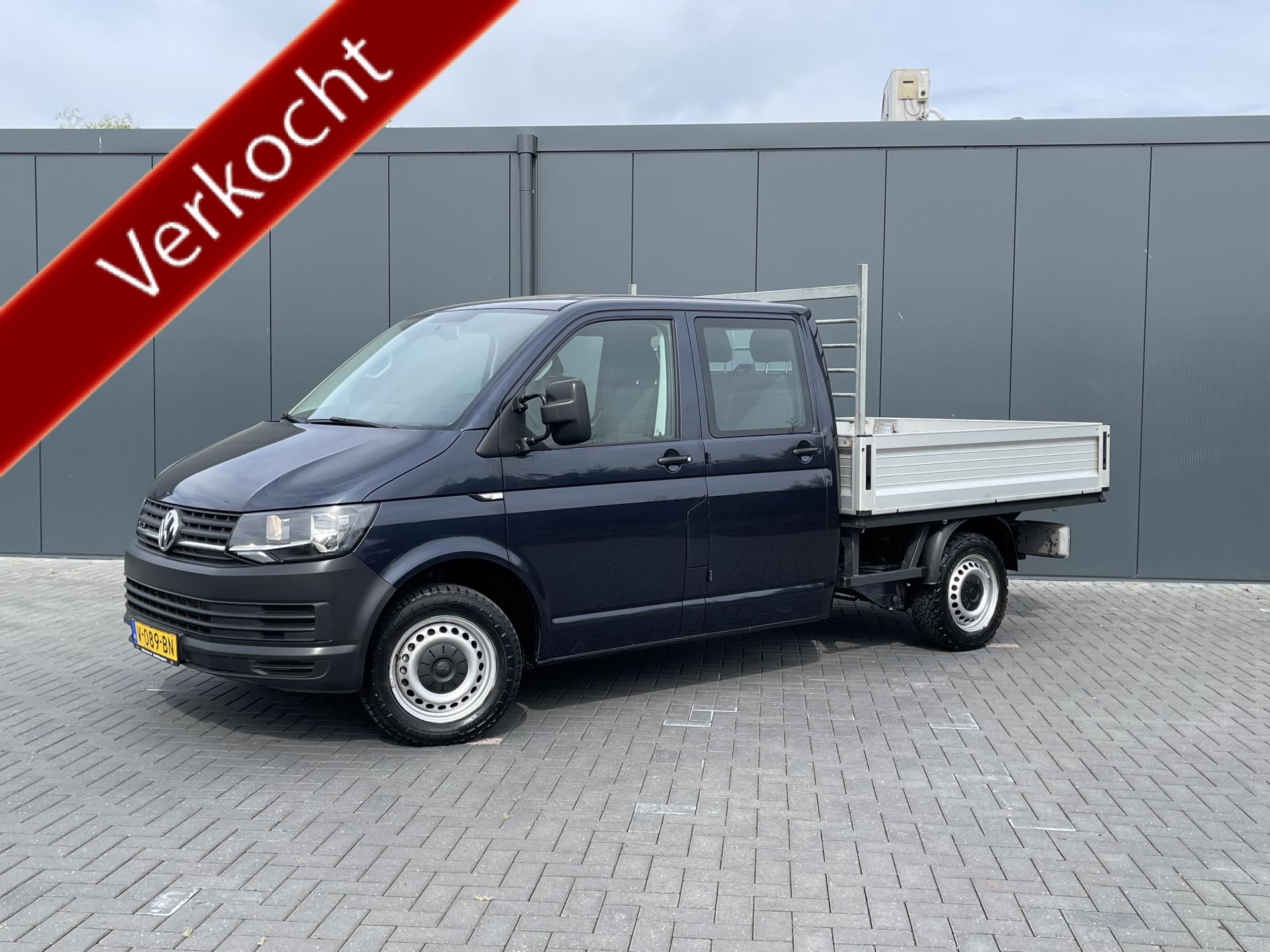 Foto 1 van Volkswagen Transporter 2.0 TDI 150 PK EURO 6 / 4X4 / DUBBELE CABINE / PICK UP / 4MOTION / TREKHAAK / DUBBEL CABINE