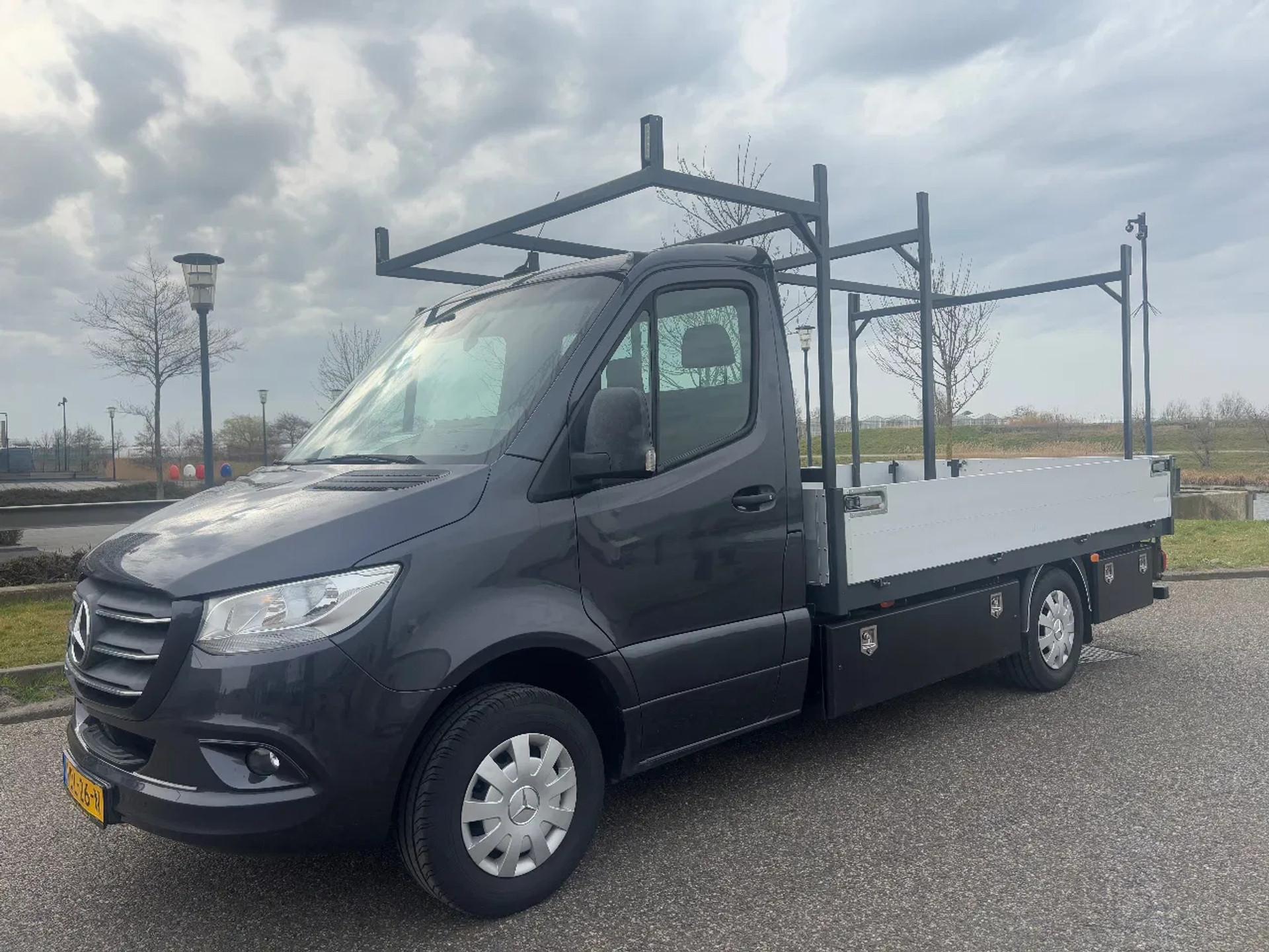 Foto 2 van Mercedes-Benz 316CDI Openlaadbak Automaat Airco Navi Trekhaak EURO 6