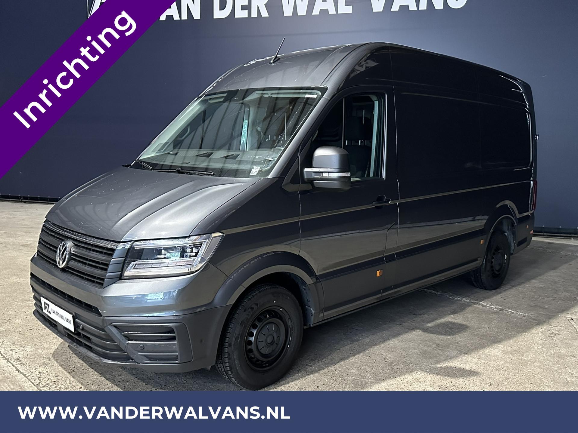 Foto 2 van Volkswagen Crafter 2.0 TDI 177pk L3H3 L2H2 Inrichting Euro6 ** Airco | Trekhaak 3000kg | Camera | Parkeersensoren