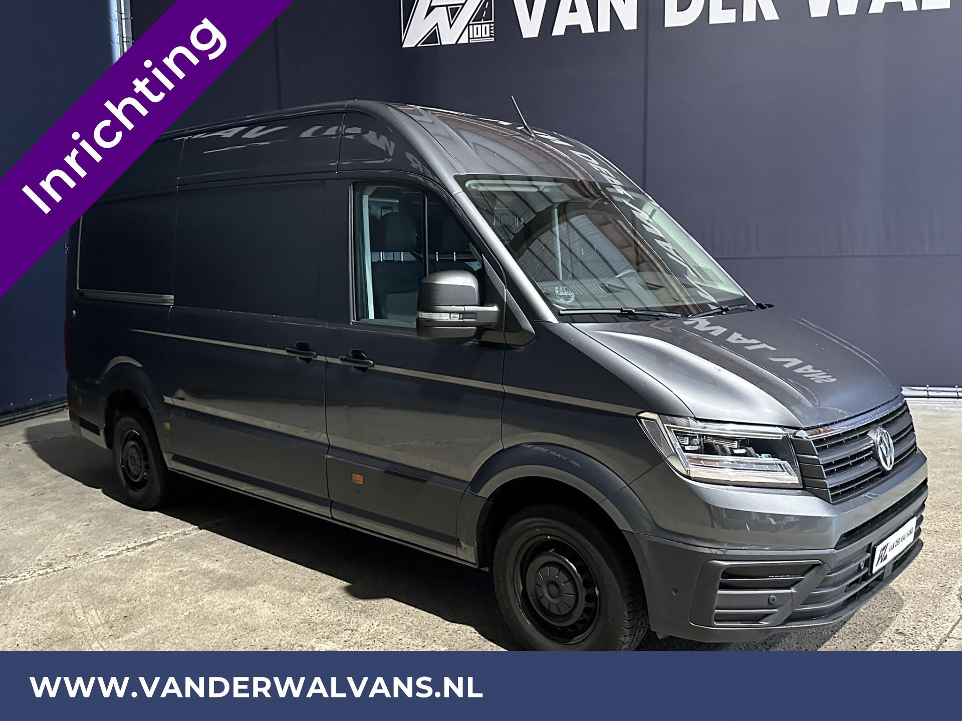 Foto 3 van Volkswagen Crafter 2.0 TDI 177pk L3H3 L2H2 Inrichting Euro6 ** Airco | Trekhaak 3000kg | Camera | Parkeersensoren