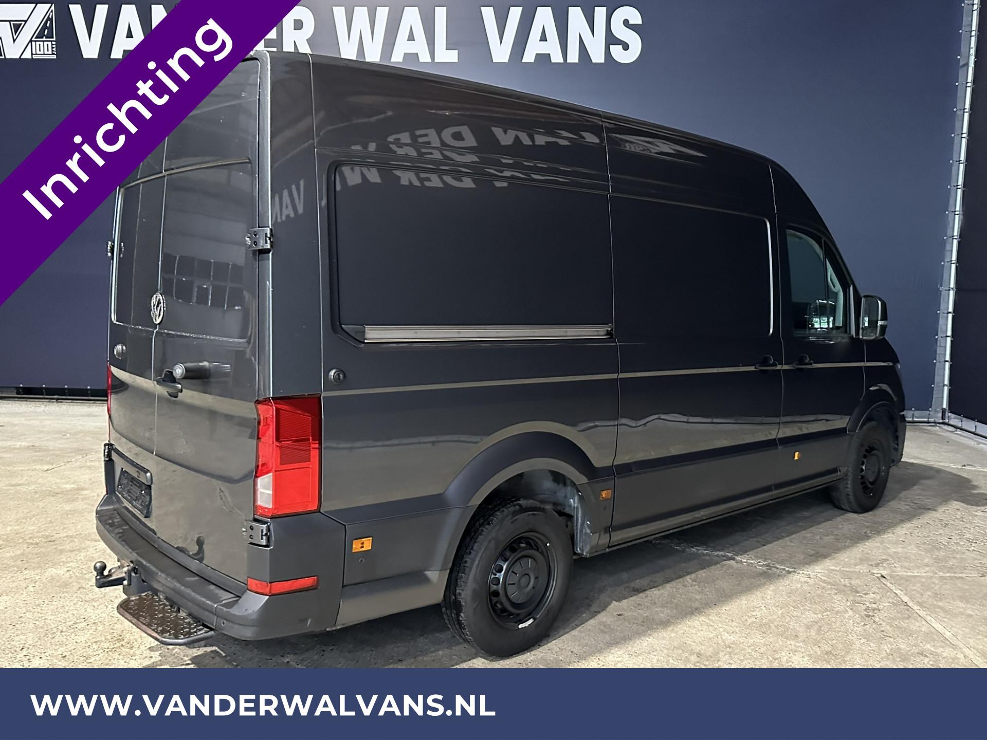 Foto 5 van Volkswagen Crafter 2.0 TDI 177pk L3H3 L2H2 Inrichting Euro6 ** Airco | Trekhaak 3000kg | Camera | Parkeersensoren