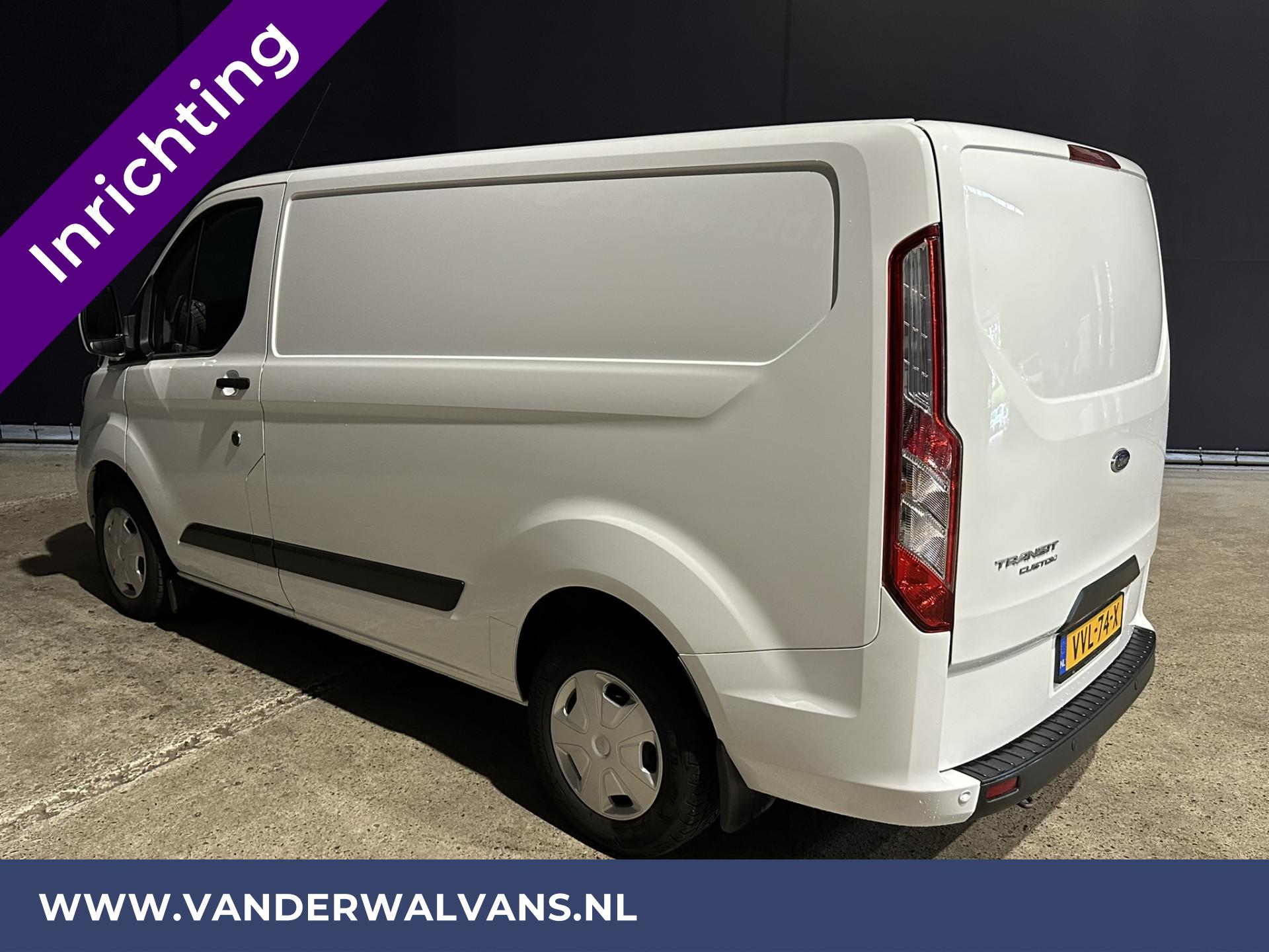 Foto 2 van Ford Transit Custom 2.0 TDCI L1H1 inrichting Euro6 Airco | Parkeersensoren | 2350kg trekvermogen | Stoelverwarming