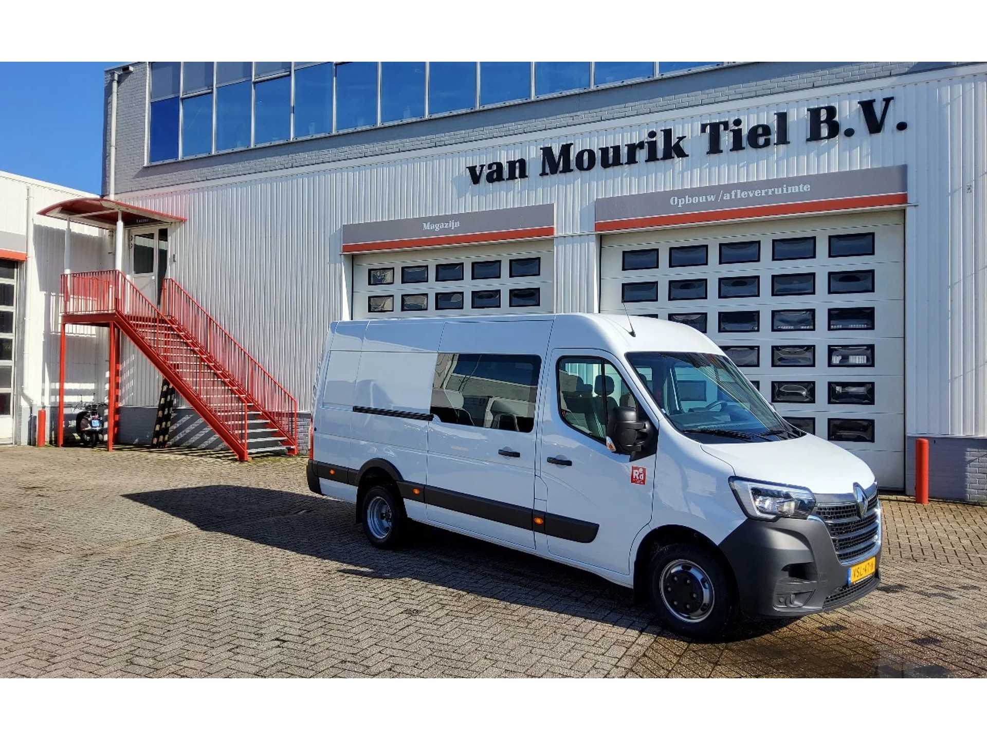 Renault Master 145.35 EURO 6 L3H2 DL LUXE DUBBELE CABINE 6 PERSOONS - VSL-47-N - RED EDITION