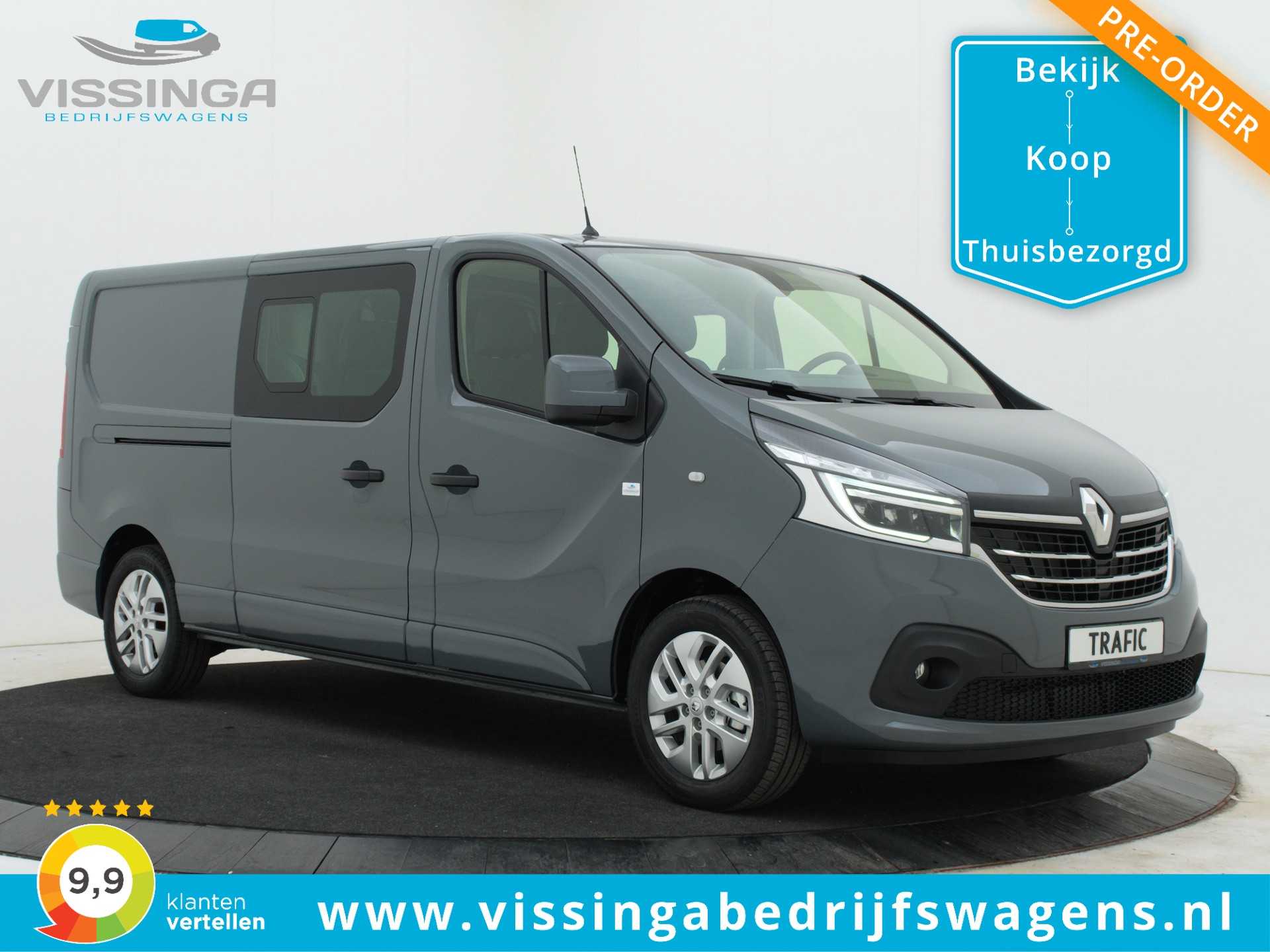 Renault Trafic T29 2.0 dCi L2H1 170 pk Extra EDC Dubbele Cabine
