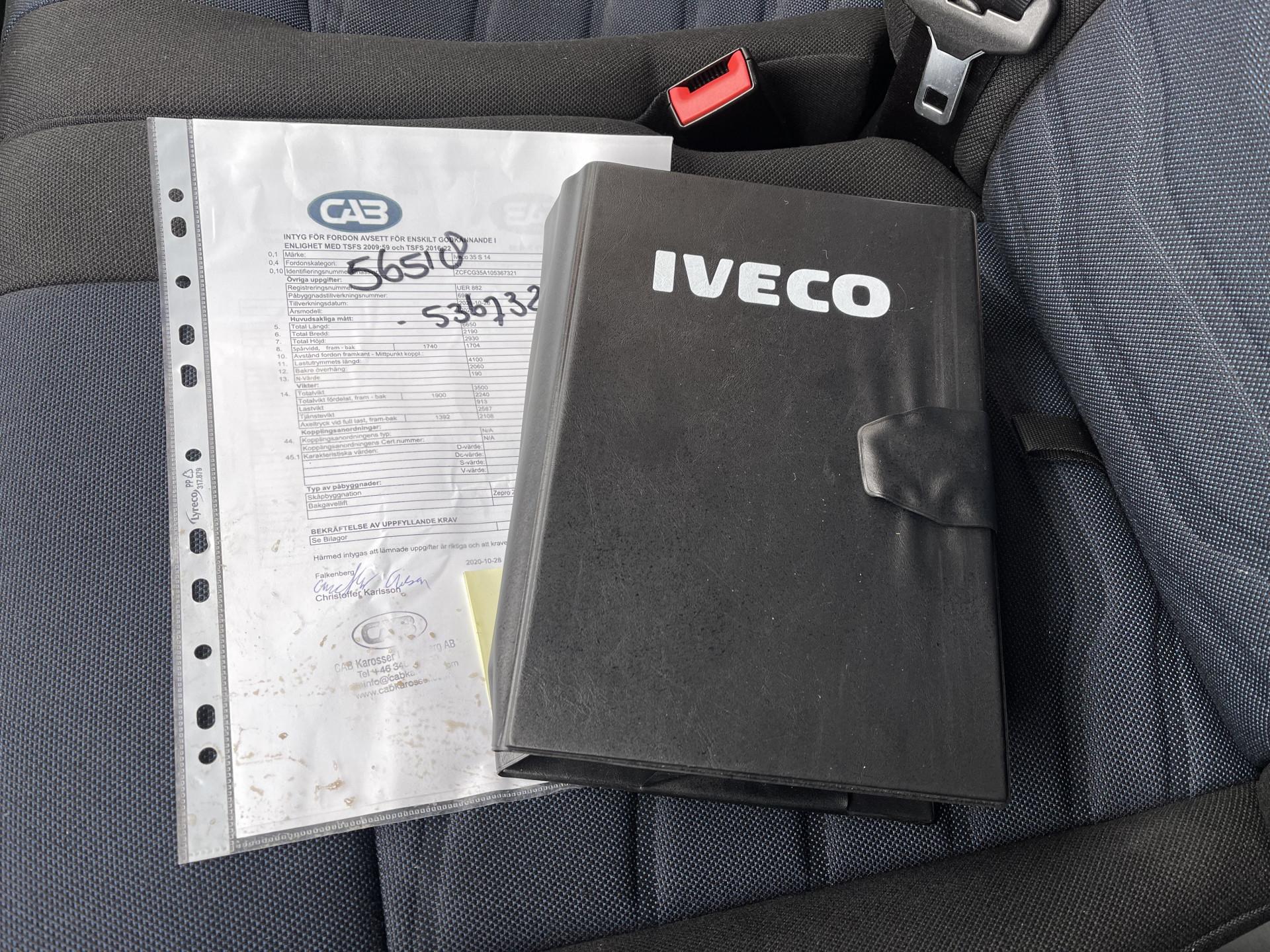 Foto 33 van Iveco Daily 35S14 Himatic automaat / bakwagen met laadklep / vaste prijs rijklaar € 30.950 ex btw