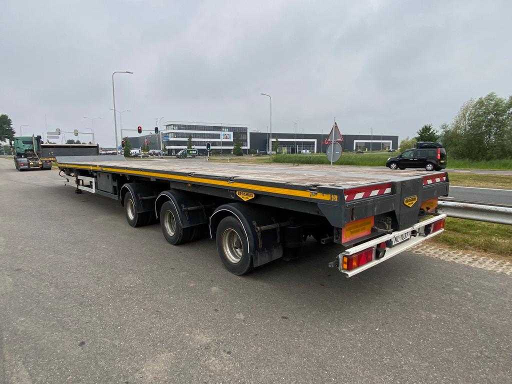 Broshuis 5 AOU-68/3-15 trailer 3 x extendable Windmill Transporter