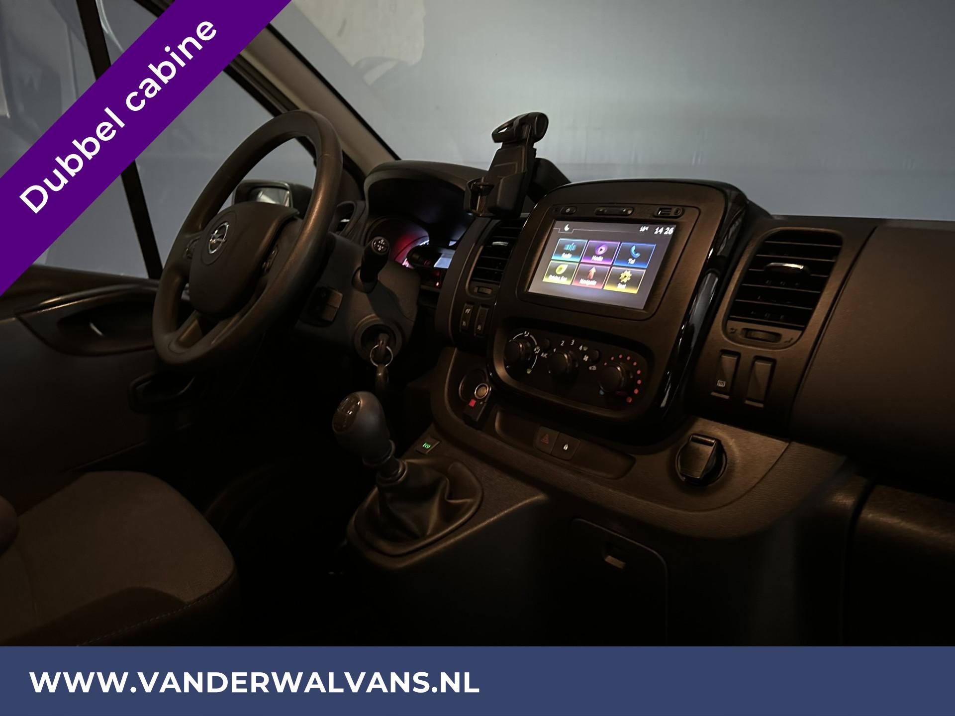 Foto 14 van Opel Vivaro 1.6 CDTI 126pk L2H1 Dubbele cabine Euro6 Airco | 6-zits | Navigatie | Camera | Trekhaak