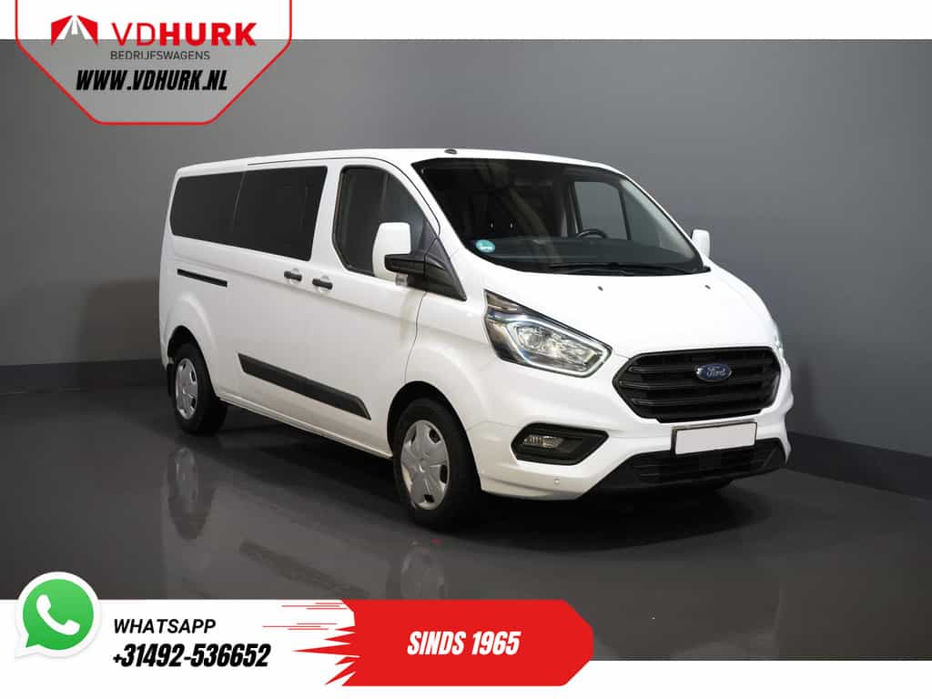 Ford Transit Custom Tourneo 2.0 TDCI 130 pk L2 € 27.760,- incl. BTW/BPM Combi/ Kombi/ Cruise/ Camera/ PDC V+A/ Airco
