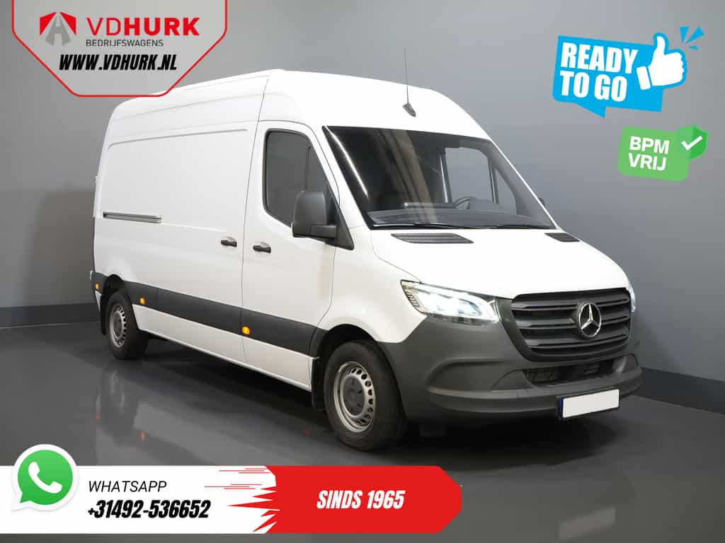 Volkswagen Crafter (MB Sprinter 211) (DEMO) Aut. L2H2 BPM VRIJ/ LED/ Standkachel/ Stoelverw./ Carplay/ Cruise/ Camera