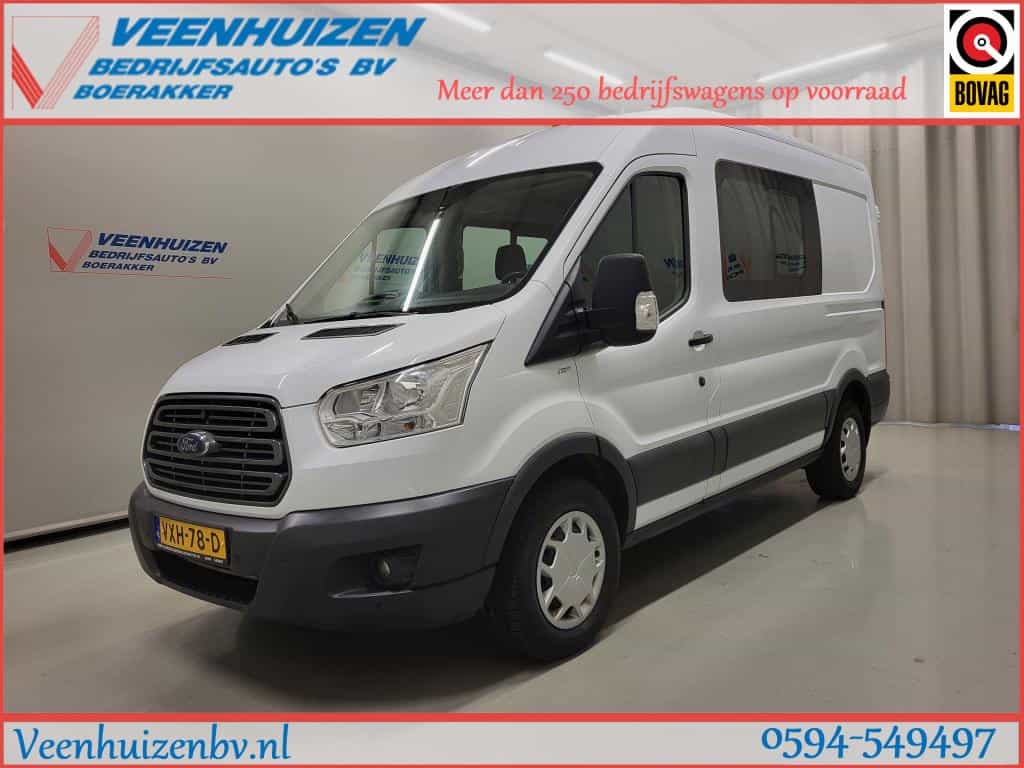 Ford Transit 2.0TDCI 170PK L2/H2 Dubbele Cabine Euro 6!