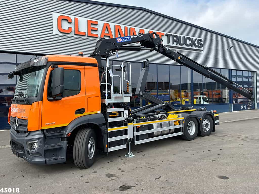 Mercedes-Benz Actros 2543 HMF 23 Tonmeter laadkraan