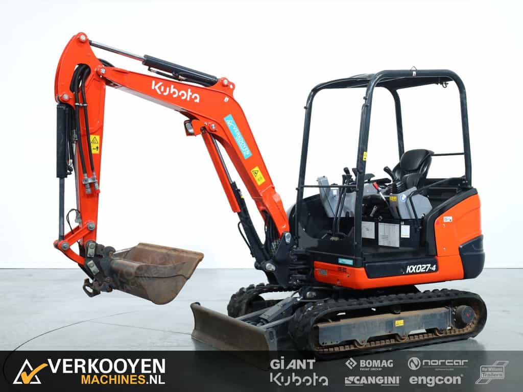 2023 Kubota KX027-4 Hi Spec Canopy VV1409