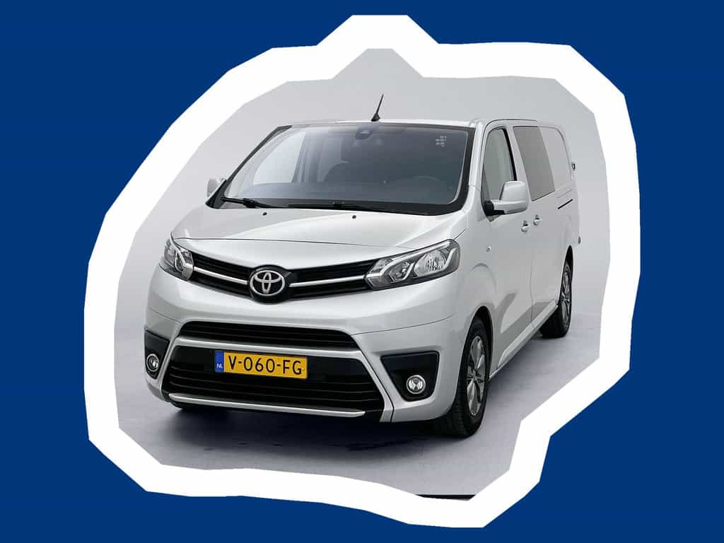 Toyota PROACE Worker 2.0 D-4D Professional DC Long Dubbele Cabine Navigatie Trekhaak Navigatie Cruise Control