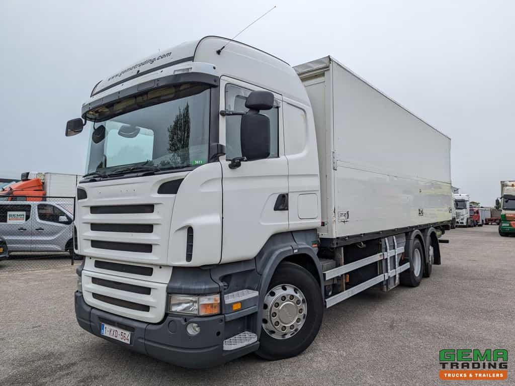 Scania R420 6x2/4 Highline Euro5 - Geslotenbak 7.76m - Laadklep 2000kg