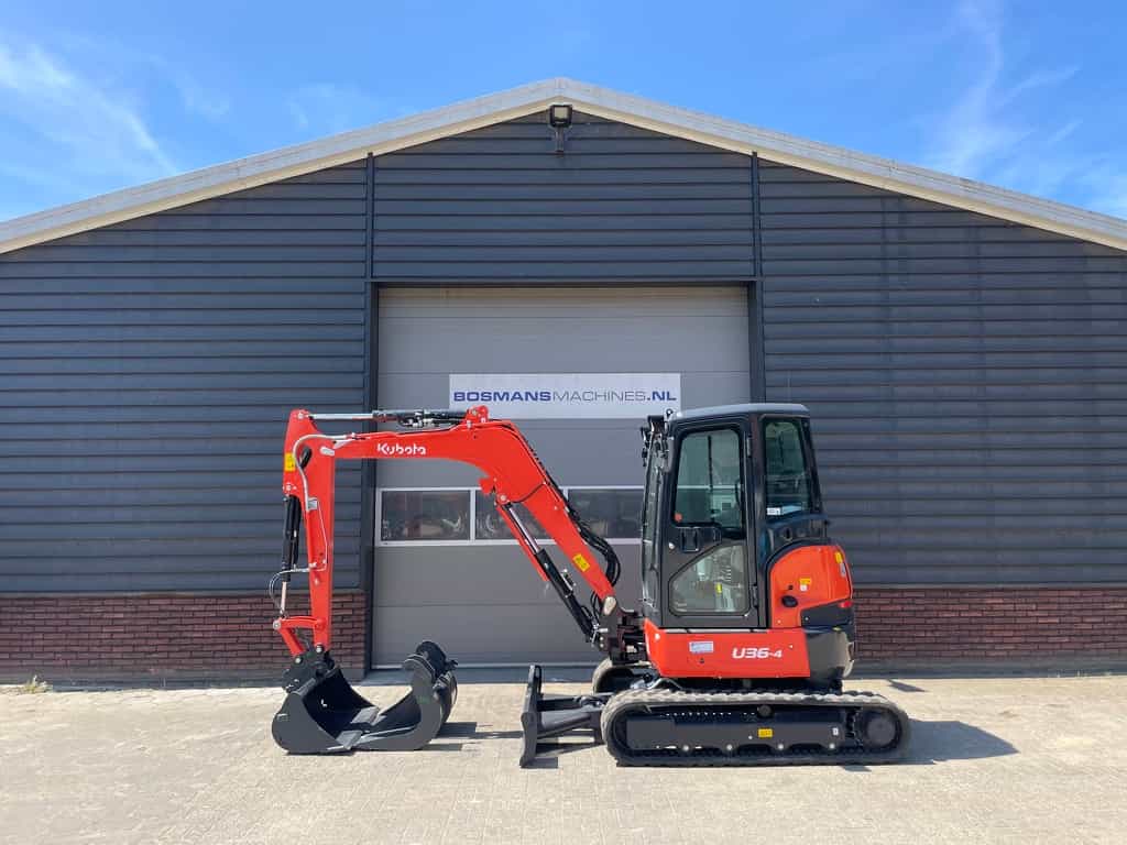Kubota U36 minigraver NIEUW €655 LEASE