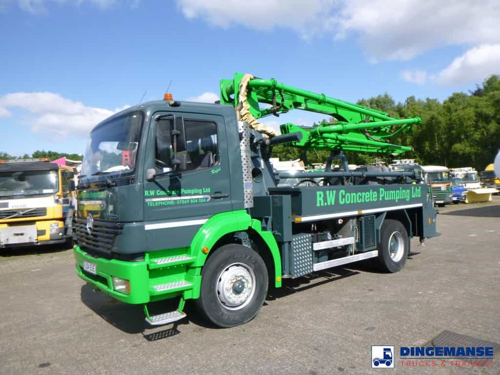 Mercedes Atego 1823 4x2 Putzmeister concrete pump 16 m