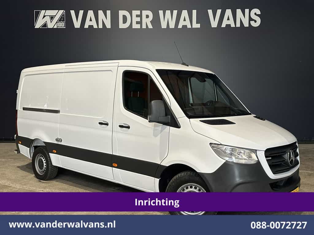 Mercedes-Benz Sprinter 316 CDI 163pk Achterwielaandrijving L2H1 inrichting Euro6 Airco | 2800kg Trekhaak | Camera | Cruisecontrol | Apple Carplay Android Auto, Parkeersensoren, AWD