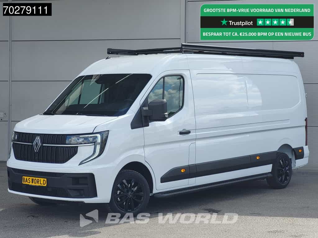 Renault Master 130PK Special Edition 2025model L3H2 LED Imperiaal 17 inch Velgen Airco Cruise Camera Carplay Parkeersensoren L3 13m3 Airco Cruise control
