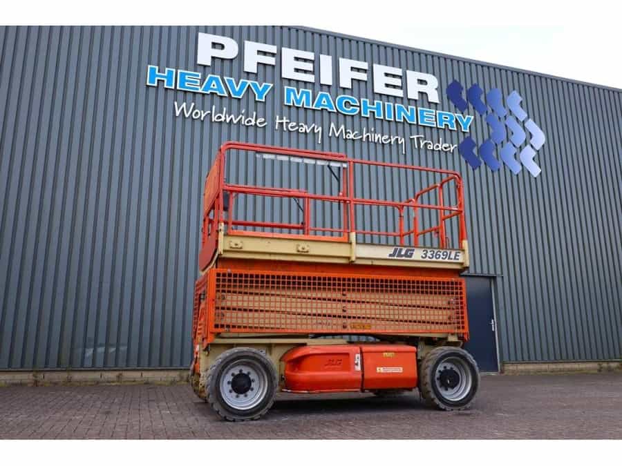 JLG 3369LE Electric, 12m Working Height, 450kg Capacit