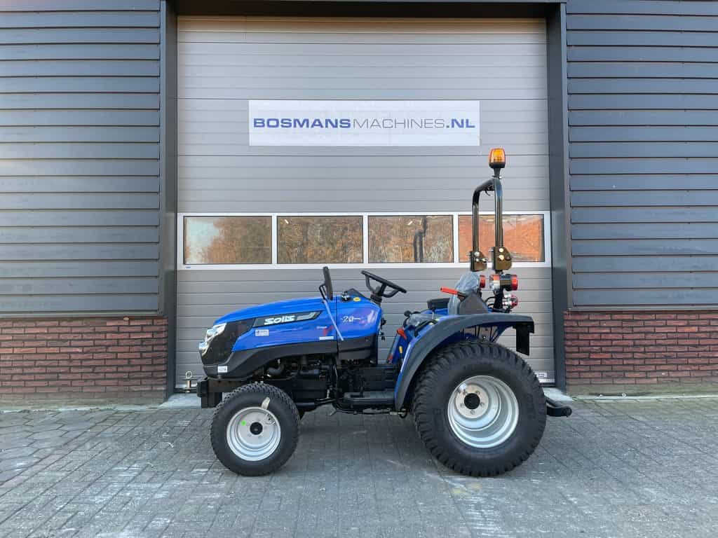Solis 20 minitractor NIEUW (18.5 PK mitsubishi) incl gazonbanden