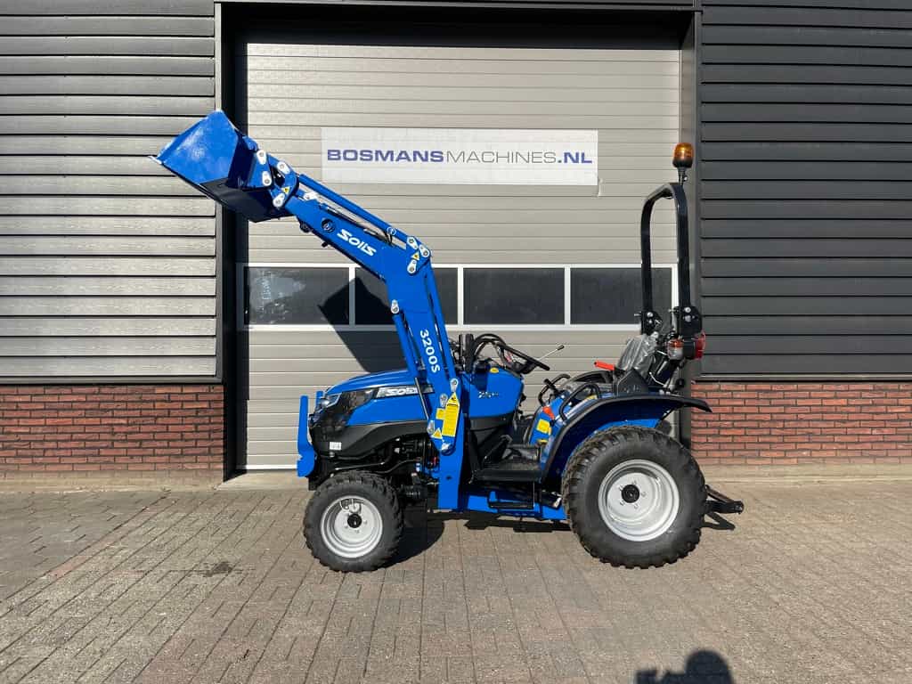 Solis 26 minitractor NIEUW + frontlader