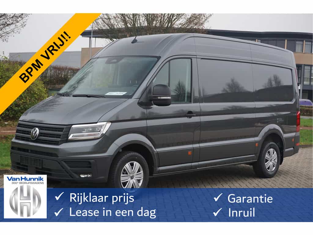 Volkswagen Crafter 35 177PK L3H3 AUT Facelift BPM VRIJ!! 13" Navi, Camera, Gev. Stoel, LED!! NR. 831