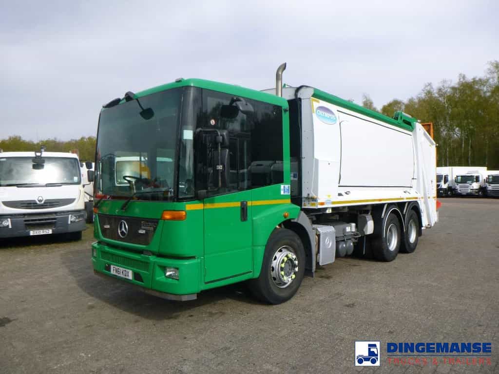 Mercedes Econic 2629 RHD 6x4 Dennis refuse truck