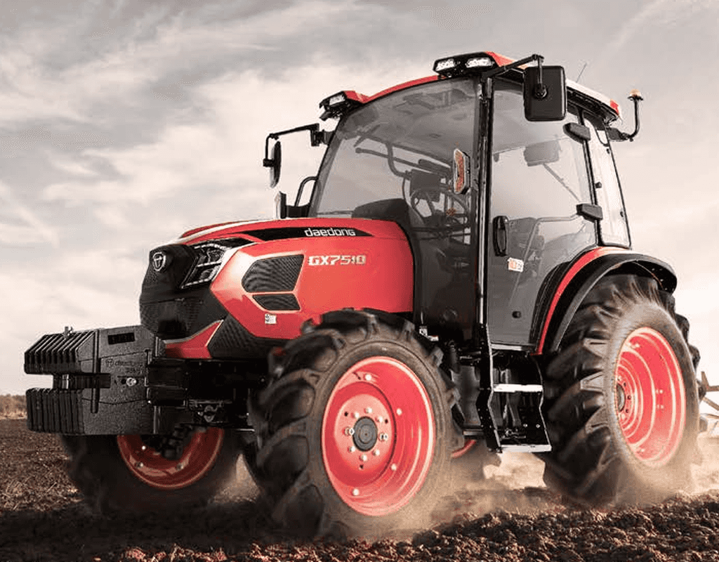 Kioti RX8040PC-GE 73 PK Cabine/airco 4wd powershuttle evt met voorlader