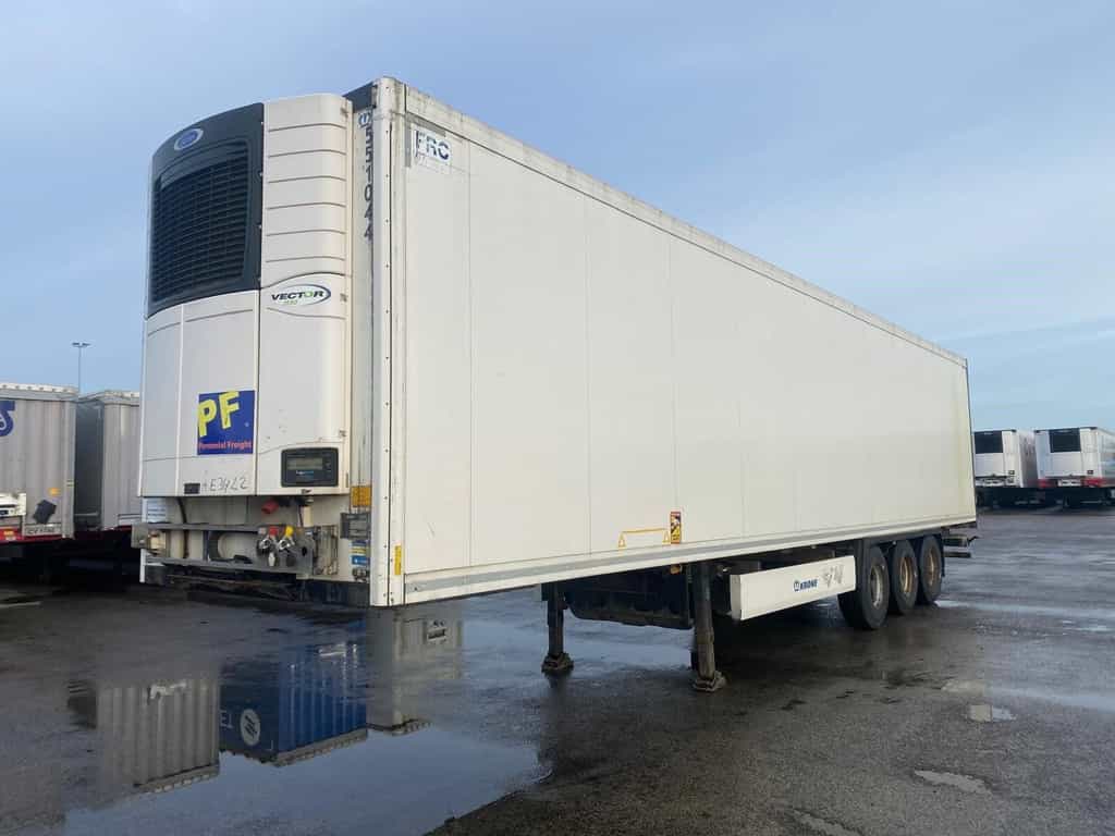 Krone Duoplex Steel refrigerated semi-trailer