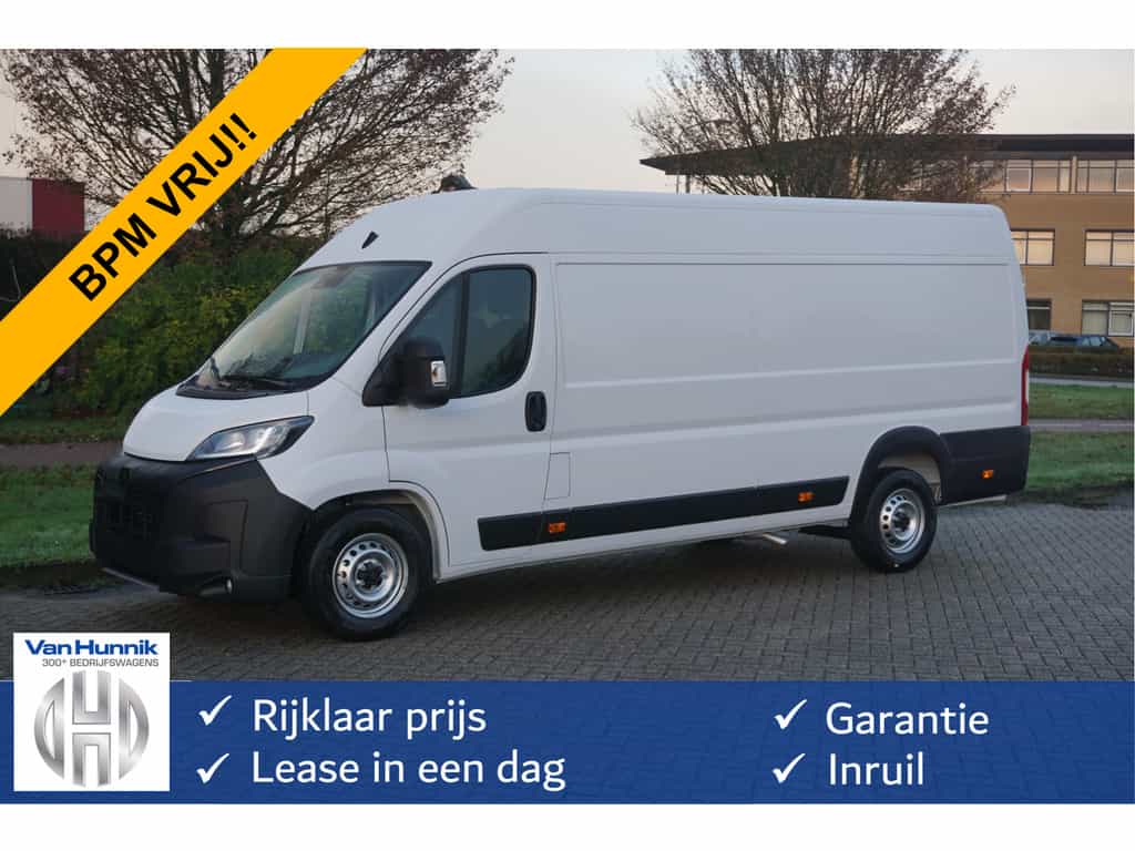 Peugeot Boxer Heavy 2.2HDI L4H2 180PK  BPM VRIJ!! Cruise, Airco, Camera 3.0T Trekgewicht!! Nr. B02*