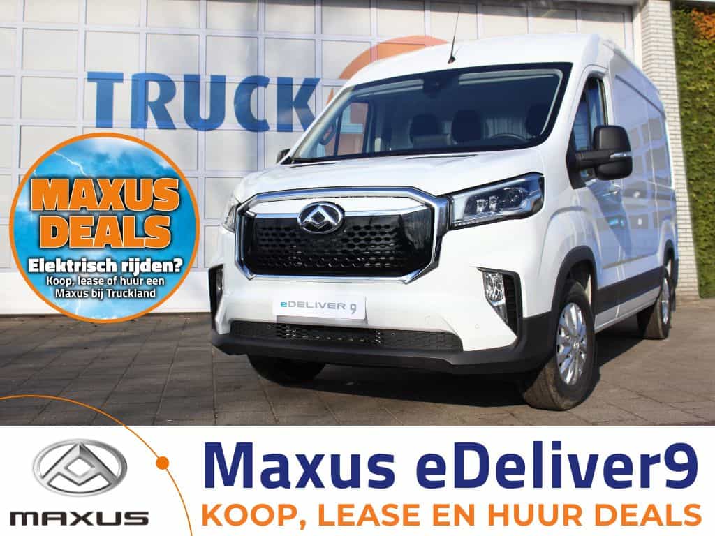 Maxus eDeliver 9 L2H2 72 kWh Voorraadnummer 28513 | Truckland Acht | DEAL ! ** READY TO GO **