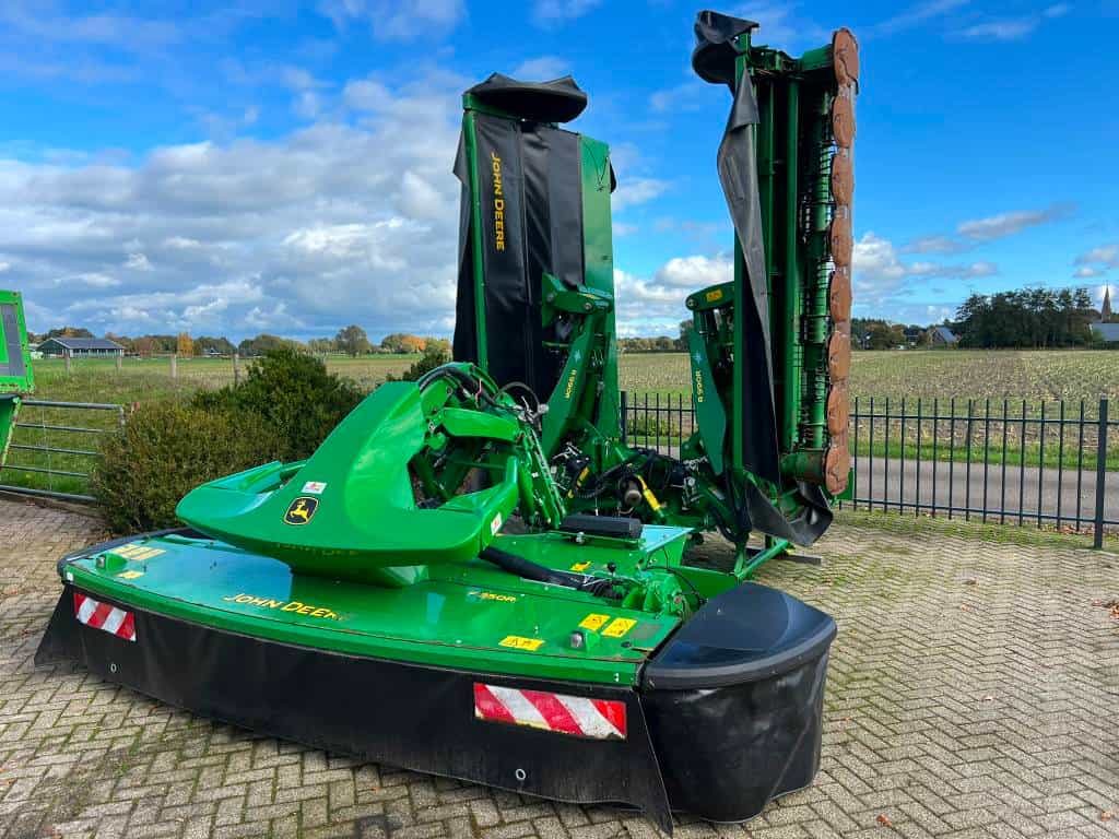 John Deere F990R + F350R vlinder maaier