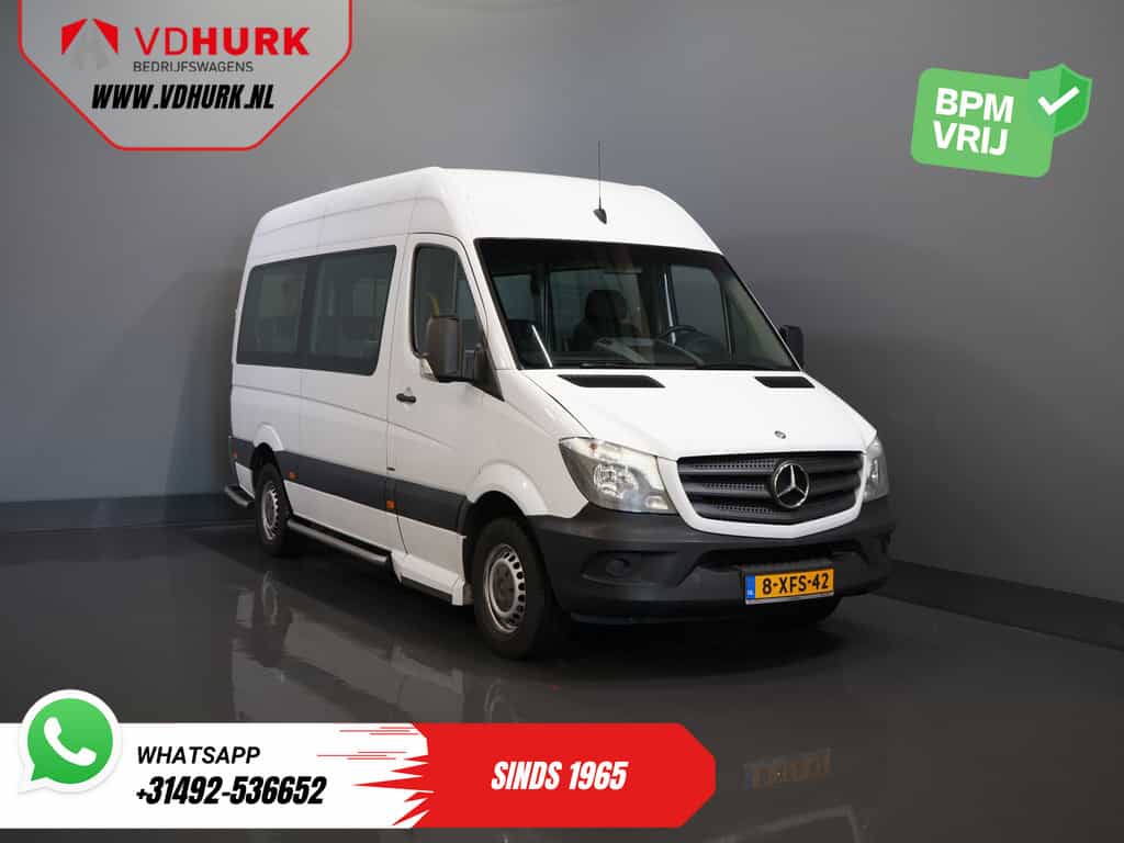 Mercedes-Benz Sprinter Mercedes-Benz 313 2.2 CDI Aut. E6 L2H2 €10.640 Incl. BTW BPM VRIJ! EXPORT ONLY Combi/ 9 Persoons/ Kombi/ 9P/ Airco/ Rolstoellift/ Gev.stoel