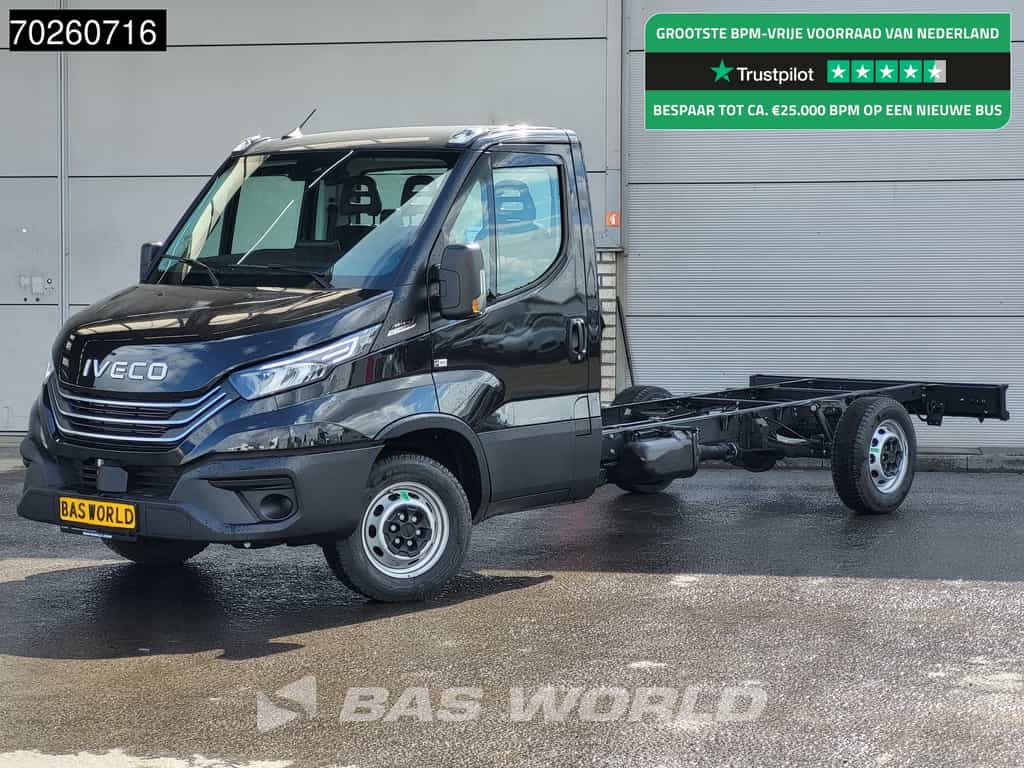 Iveco Daily 35S21 Chassis cabine Automaat 410WB ACC LED Parkeersensoren Euro6 Fahrgestell Chassis Airco
