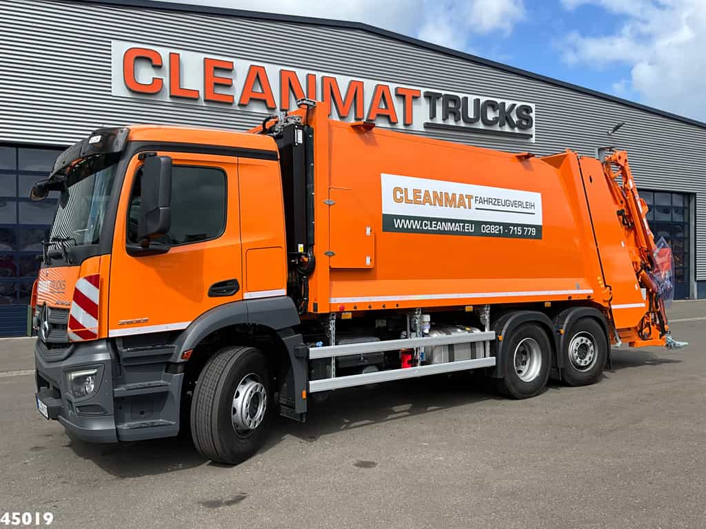 Mercedes-Benz Actros 2533 Euro 6 Zoeller 23,5m³ + Welvaarts weighing system