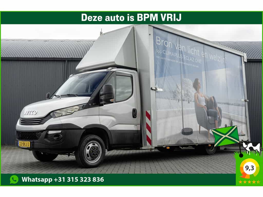 Iveco Daily 50C18 | Glasresteel | Automaat | 180 PK | Camera | Navigatie | Cruise | Airco | Tachograaf | Euro 6
