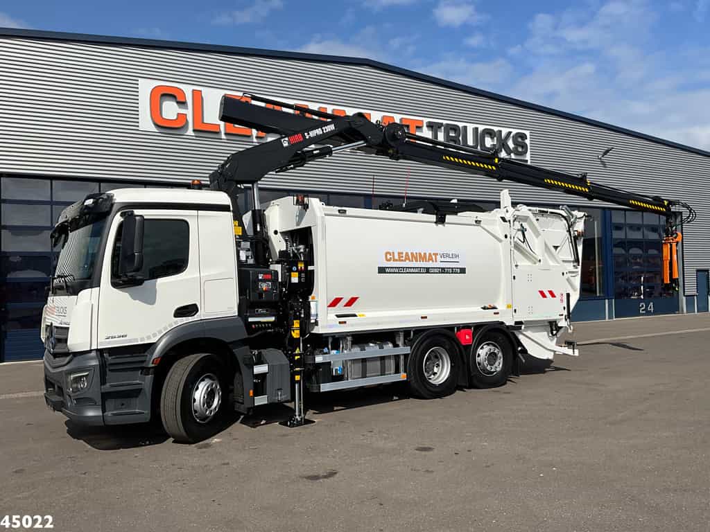 Mercedes-Benz Actros 2536 Zoeller Hiab 23 Tonmeter laadkraan