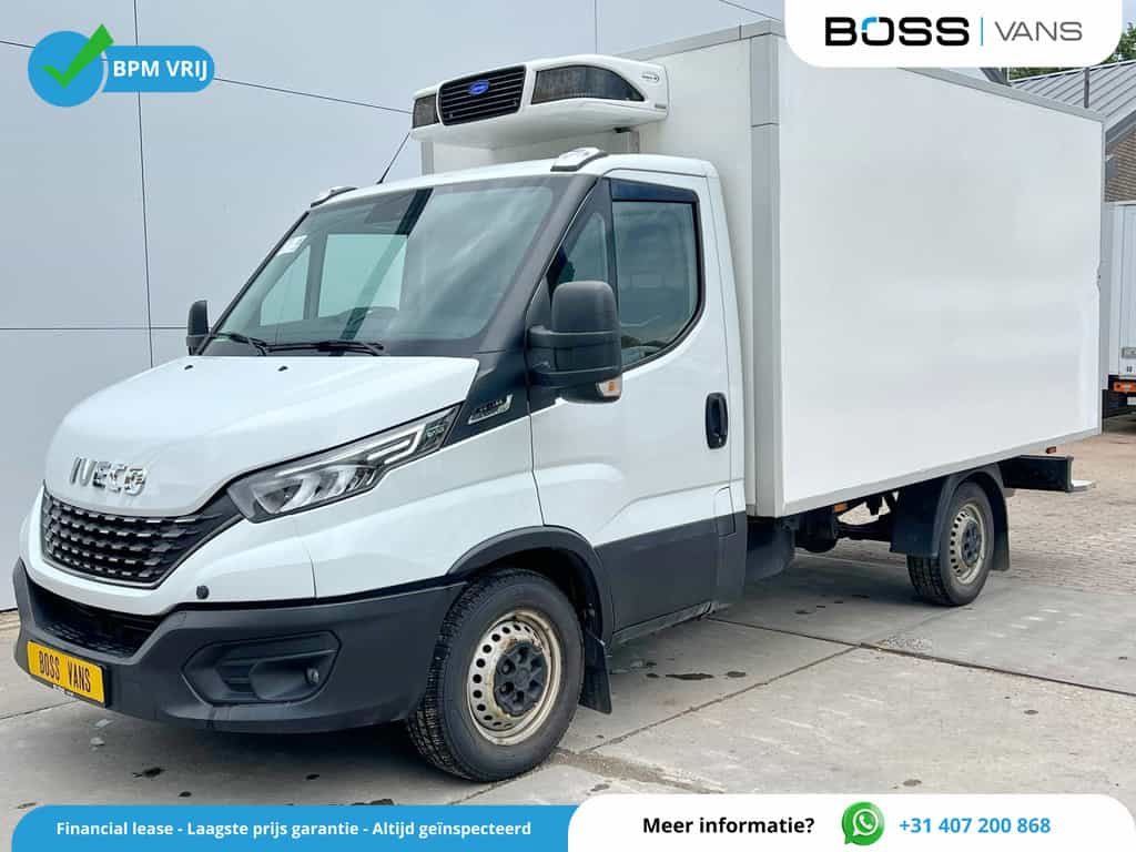 Iveco Daily 35S14 2.3 Automaat LED Koelwagen Kuhlkoffer Bakwagen -20 Vriezer Koeler Climate Control Cruise Control Camera