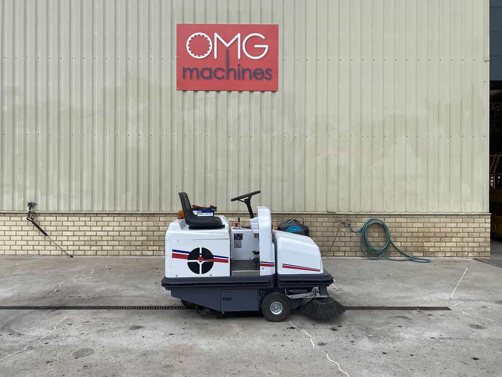 2010 Dulevo 1100 EH, Veegmachine, Hoogkieper