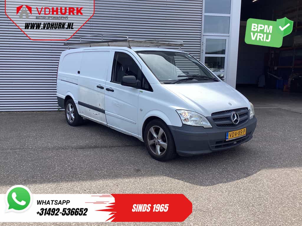 Mercedes-Benz Vito 113 CDI L2 EXPORT ONLY Imperiaal/ LMV/ Trekhaak