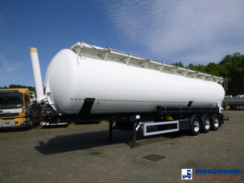 Feldbinder Powder tank alu 63 m3 (tipping)