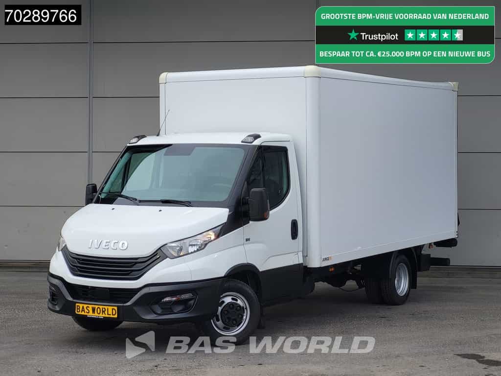Iveco Daily 35C16 Laadklep Automaat Bakwagen 160PK Airco Euro6 Meubelbak Koffer 19m3 Airco