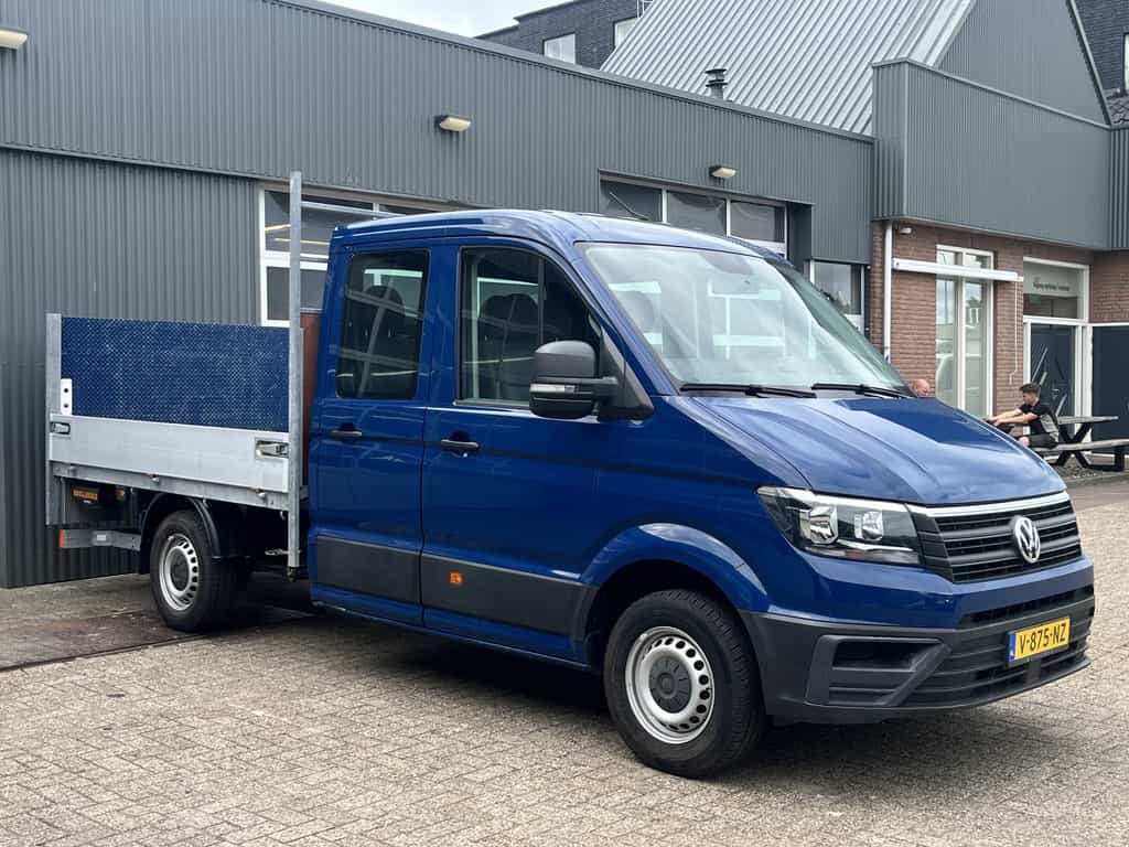 Volkswagen Crafter 35 2.0 TDI DC Laadklep Openlaadbak Pick-up Airco 6-Persoons Lift LET OP binnenkort binnen!!