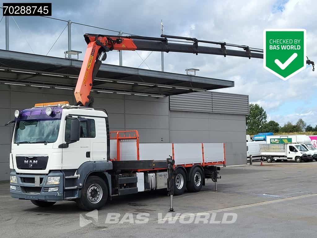 MAN TGS TGS 26.400 6X2 Palfinger PK29002 Crane Kran 2.5Tons Winch Lift+steering Euro 4