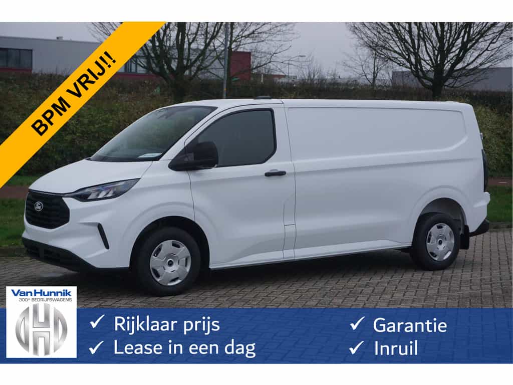 Ford Transit Custom 300L 136PK Trend BPM VRIJ!! Navi, Camera, Adap. Cruise, LED!! NR. 406