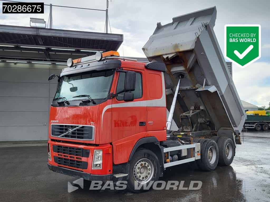 Volvo FH FH 480 6X4 10m3 Maur Tipper Big-Axle Steel suspension Automatic Euro 4