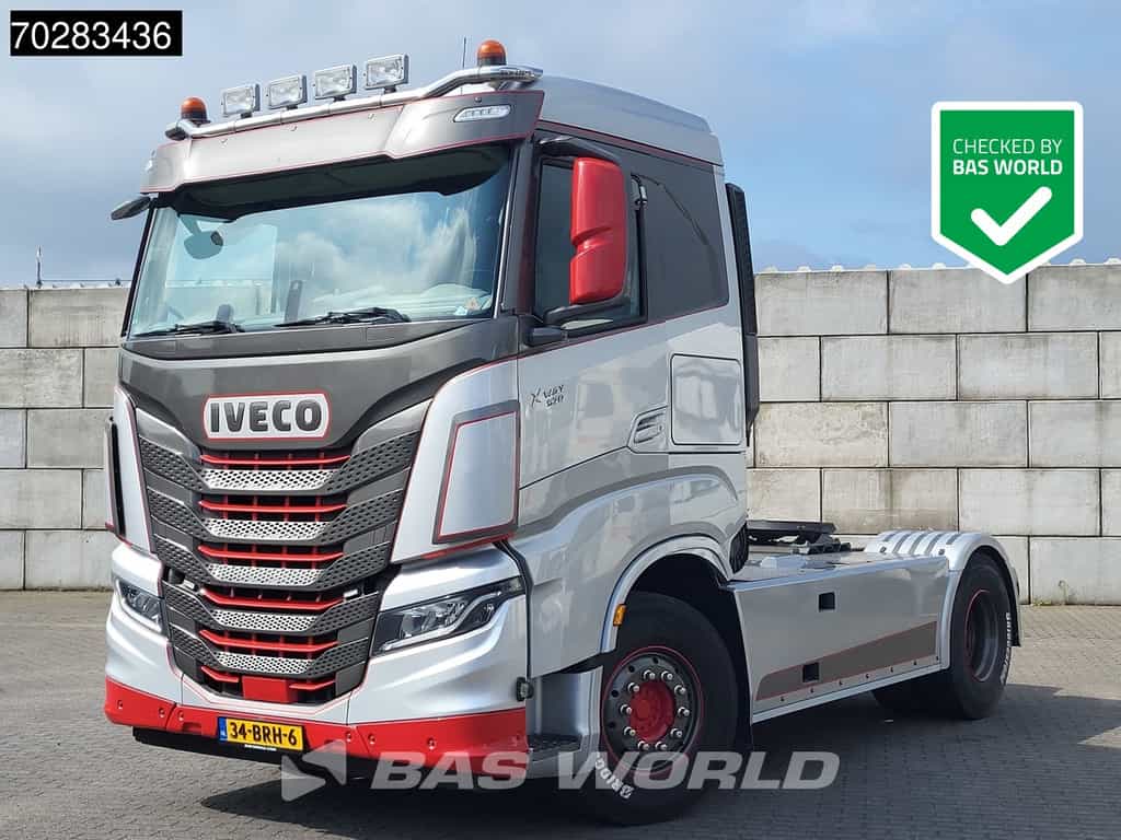 Iveco 820 S-Way 570 4X2 NL Show Truck! Hydraulik ACC Standklima Navi Alcoa's