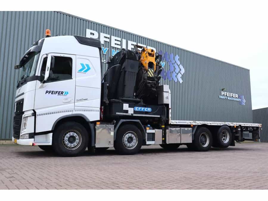 Effer 955/8S Volvo 540 Euro 6, Valid Inspection, 8x2x4 D